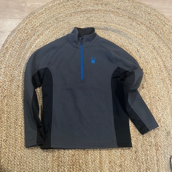 Spyder Men's Half-Zip Outbound Stryke Sweater Jacket Medium - Picture 2 of 7